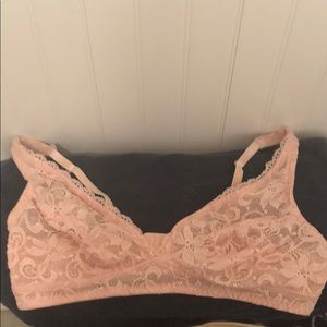 Pink Adore Me  lace bralette